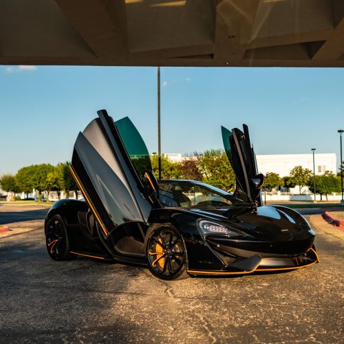 McLaren 570S exotic car rental in Fort Worth, TX