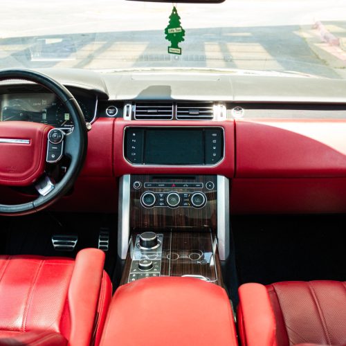 Range Rover interior rental