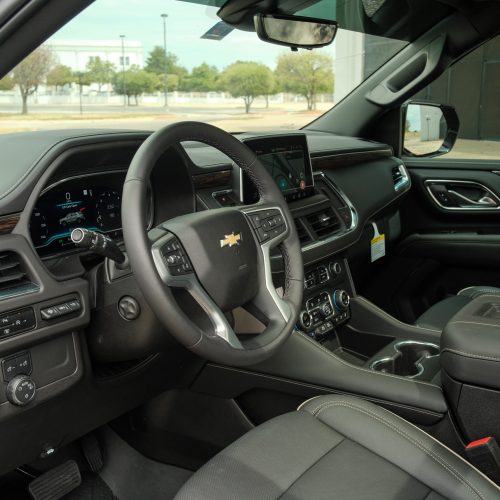 Chevrolet Tahoe interior rental car